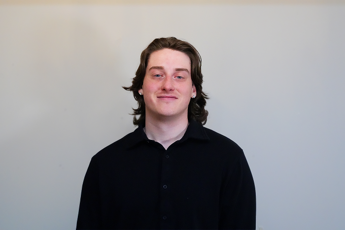 Portrait of graphic designer Jack Scoular